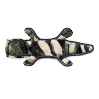 Zippy Paws Grunterz Plush Z-Stitch Dog Toy - Cameron the Camo Gator image 1