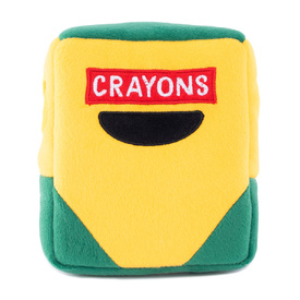 Zippy Paws Burrow Interactive Dog Toy - Crayon Box with 3 Crayons image 1