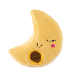 Zippy Paws Storybook Interactive Burrow Dog Toy - Moon and Stars image 1