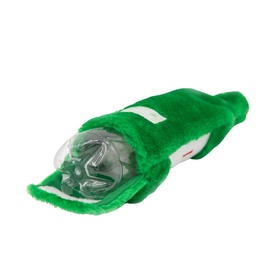 Zippy Paws Happy Hour Crusherz with Replaceable Squeaker Bottle Dog Toy - Lager image 1