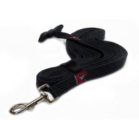 Black Dog Tracking Lead for Recall Training - 11 meters - Regular Width - Pink image 1