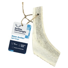 Dudley Cartwright Split Antler Dental Dog Chew - Naturally Shed image 1