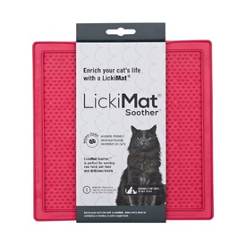 Lickimat Soother Original Slow Food Licking Mat for Cats image 1