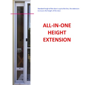 Patiolink Custom Height Extension ONLY up to 3m - DOOR SOLD SEPARATELY image 1