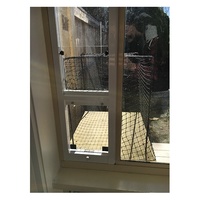 Patiolink Cat Window Insert for Sliding Windows in White 80cm-160cm image 1