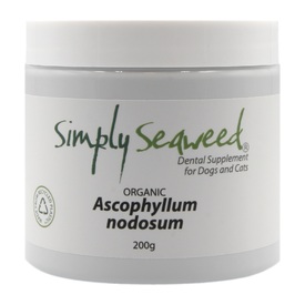 Simply Seaweed Natural Dental Health Care for Cats & Dogs 40g/200g image 1