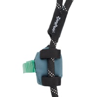 Zippy Paws Adventure Leash Dog Poop Bag Dispenser + BONUS Roll - Teal image 1