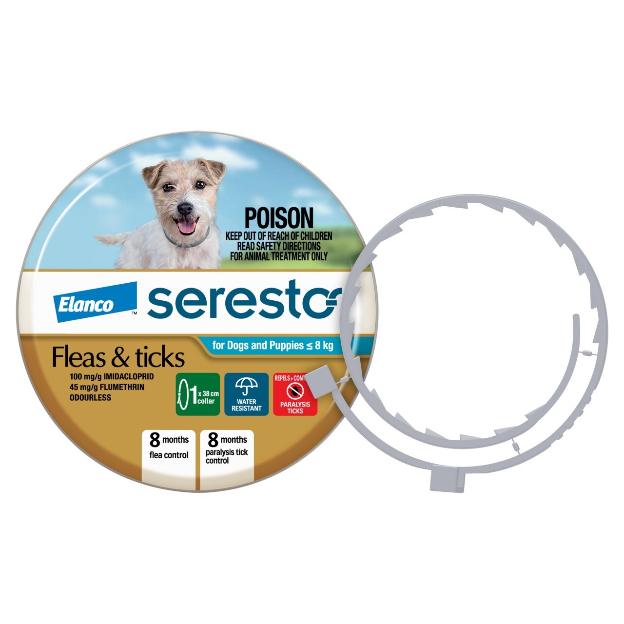 Flea and tick collar for dogs deals lasts 8 months