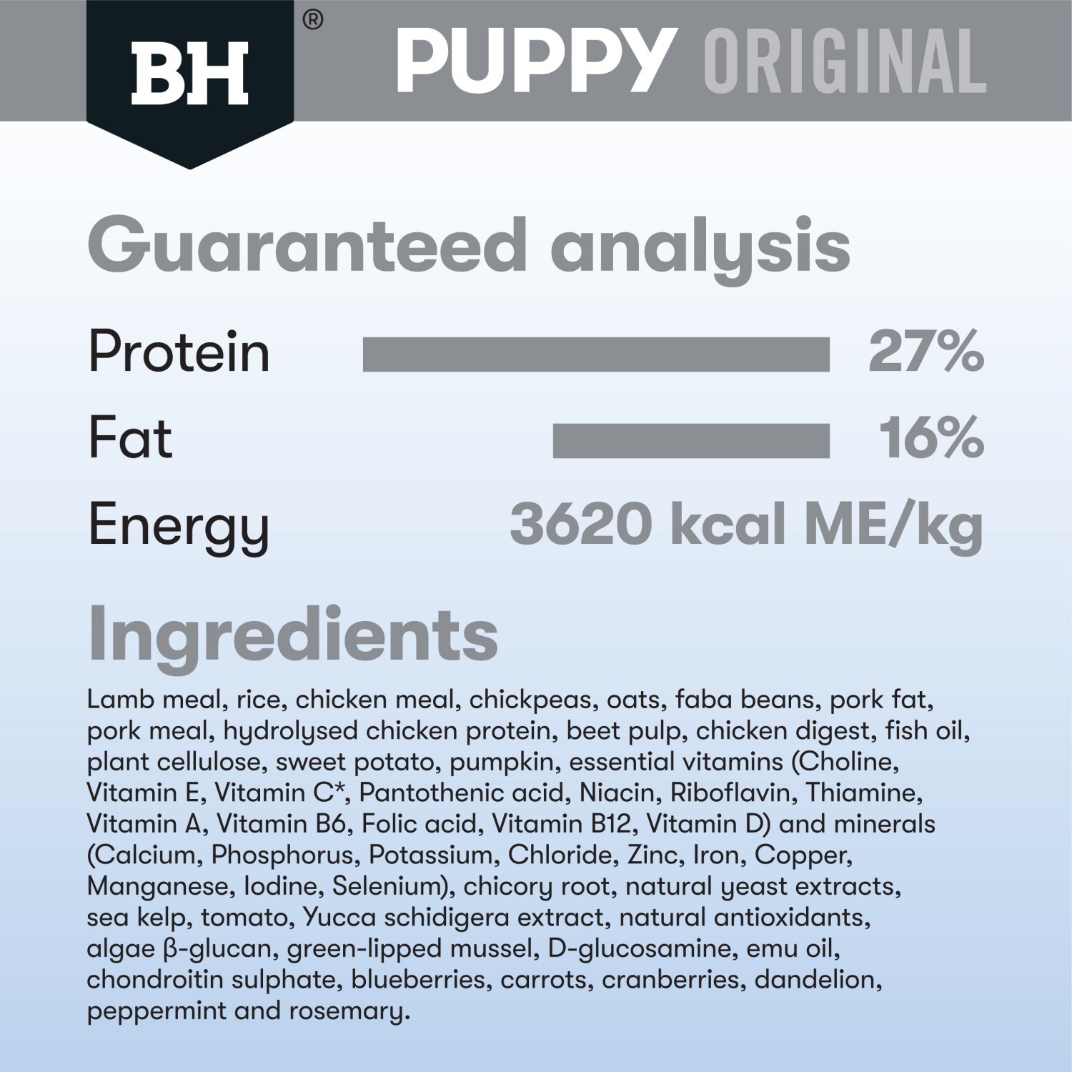 Black Hawk Original Lamb & Rice Puppy Dry Dog Food for Large Breeds image 2