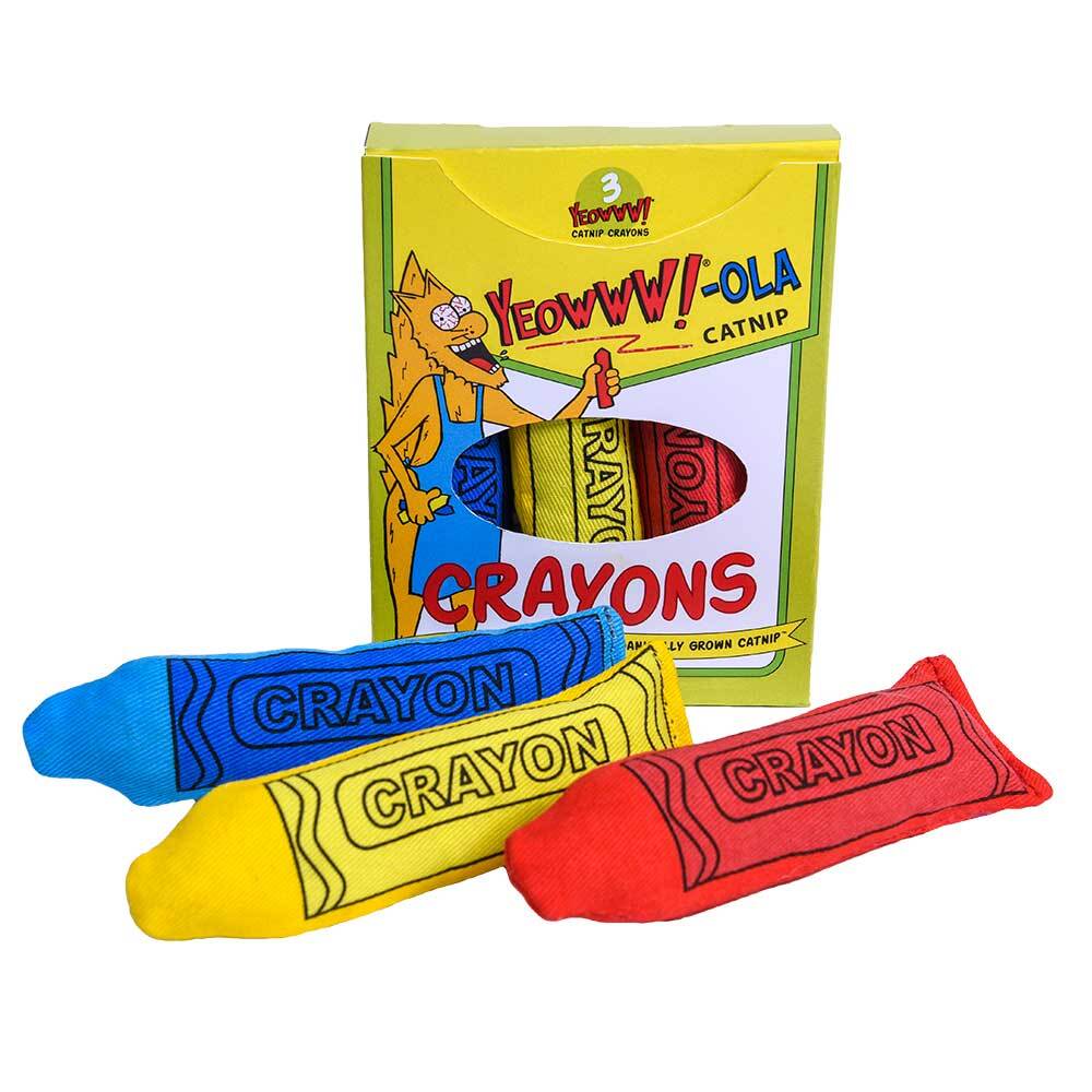 Yeowww! Cat Toys with Pure American Catnip - Yeowww!-ola Crayon image 2
