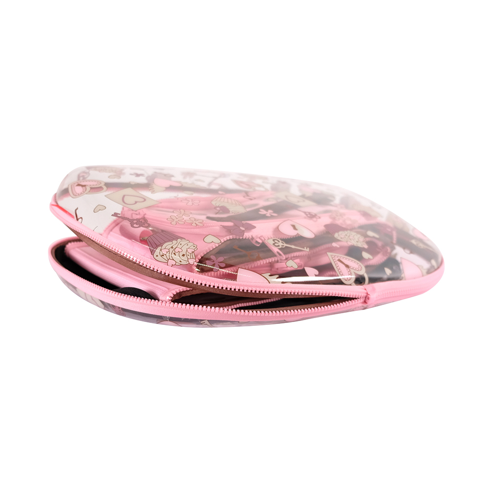 Ibiyaya Transparent Pet Carrier - Pink Valentine image 2