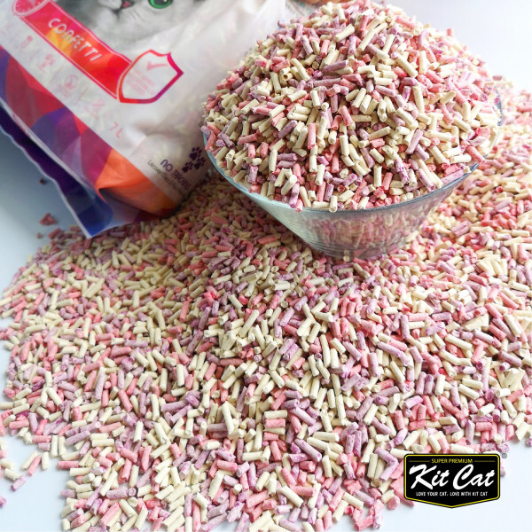 Kit Cat Confetti Soya Clumping Cat Litter 7 Litres