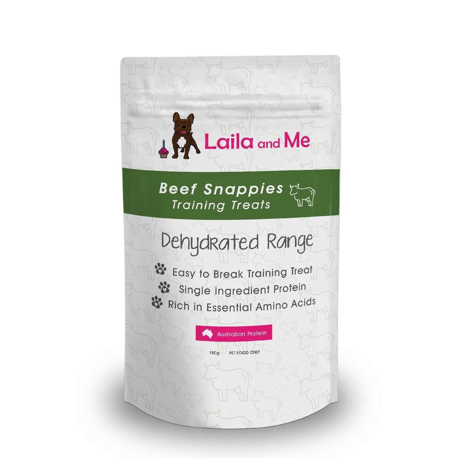 Laila & Me Dehydrated Australian Beef Dog Treats