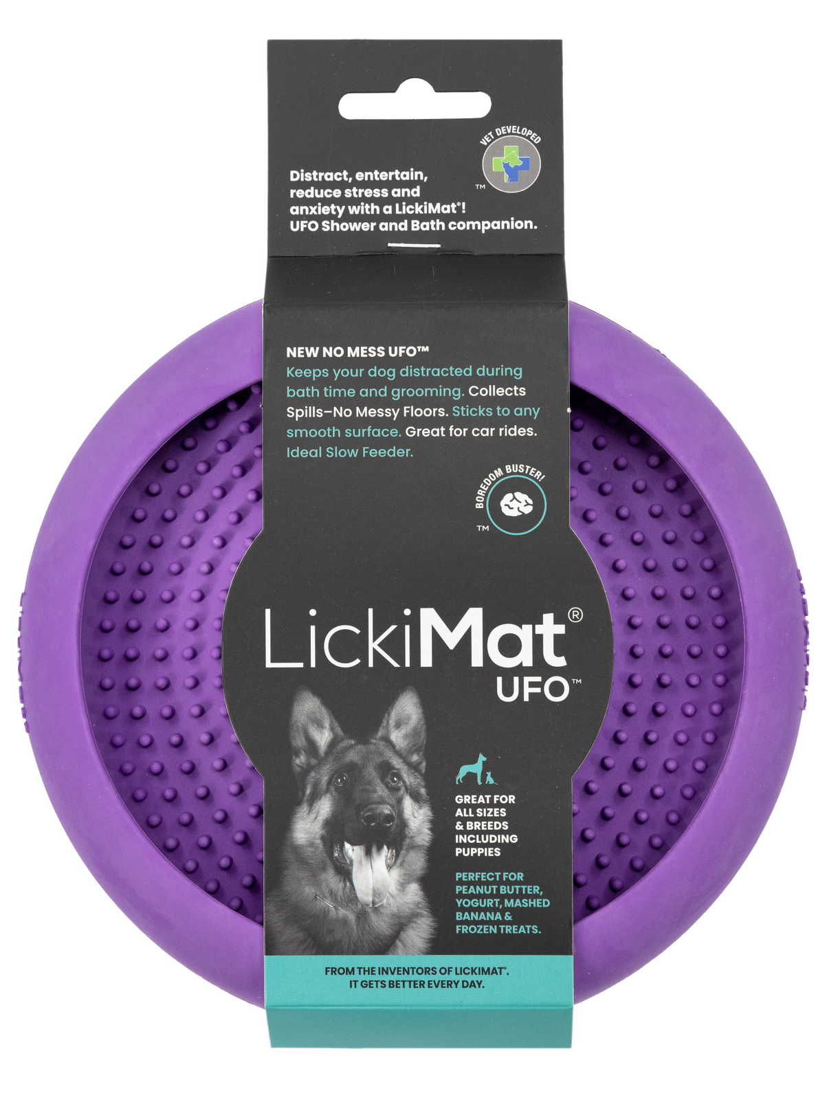 Using LickiMat® with Dog Food