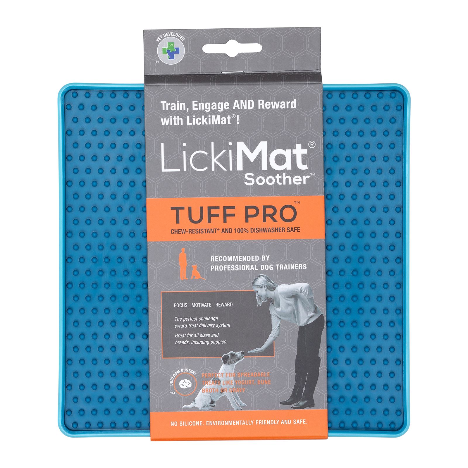 LickiMat Soother PRO Tuff Slow Food Licking Mat for Dogs image 2
