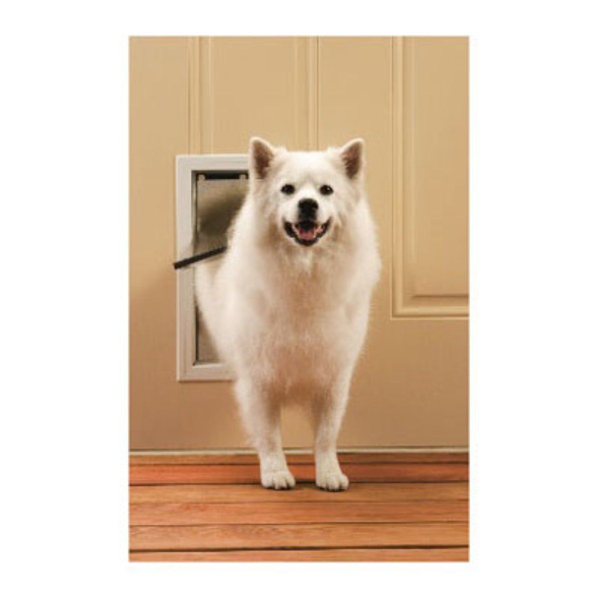 Petsafe Staywell Aluminium Pet Door for Wooden Doors and Walls - includes Flexible Flap image 2