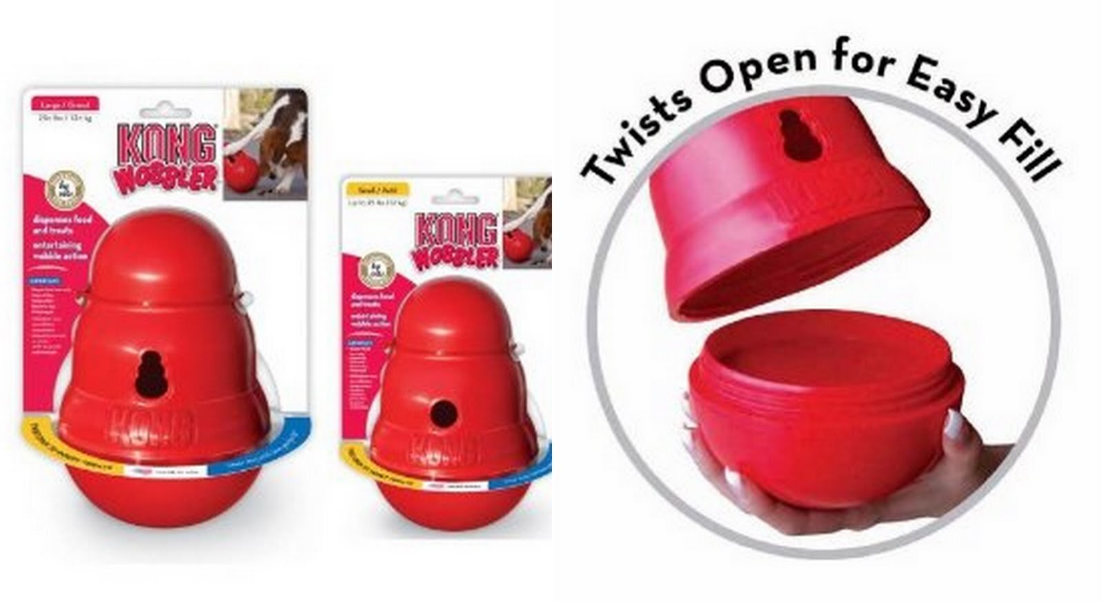 kong cat wobbler treat dispenser