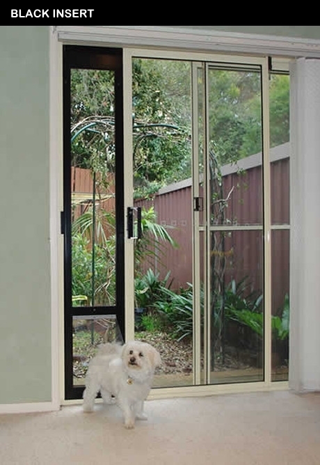 Patiolink Sliding Door Pet Panel Insert & Flap + Locking Bracket for Doors 2.1-3 meters image 2