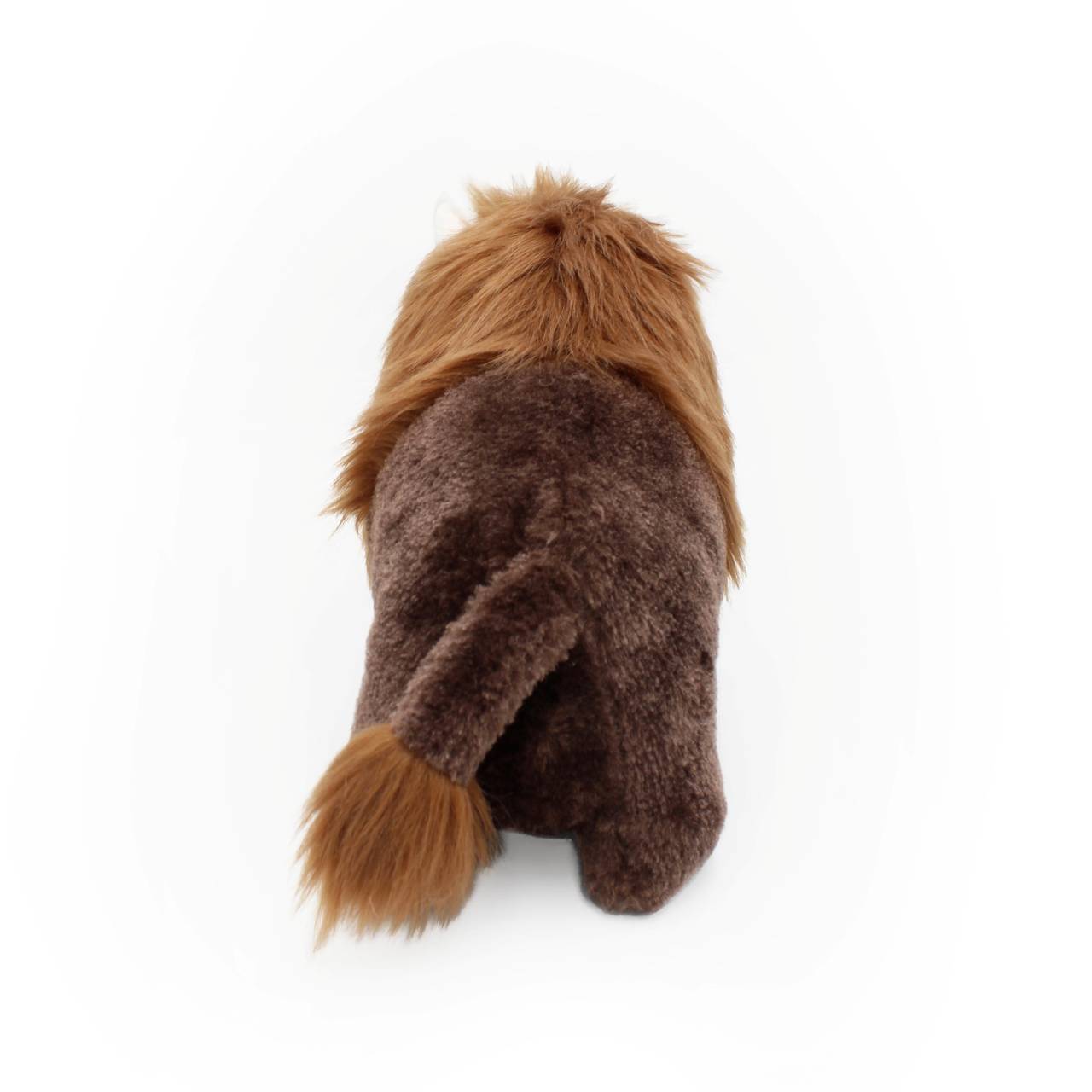 Zippy Paws Wooliez Plush Squeaker Dog Toy - Billie the Bison  image 2