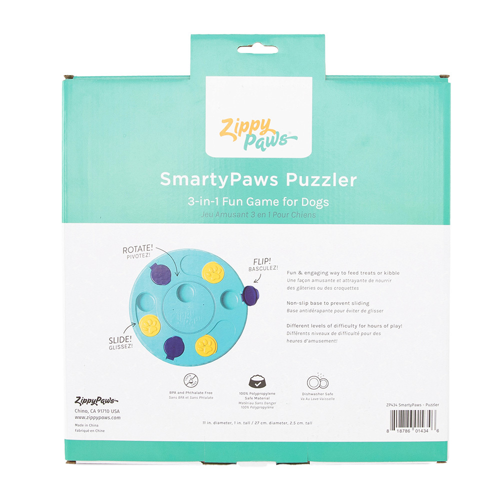 Zippy Paws Smarty Paws Puzzler Interactive Dog Toy image 2