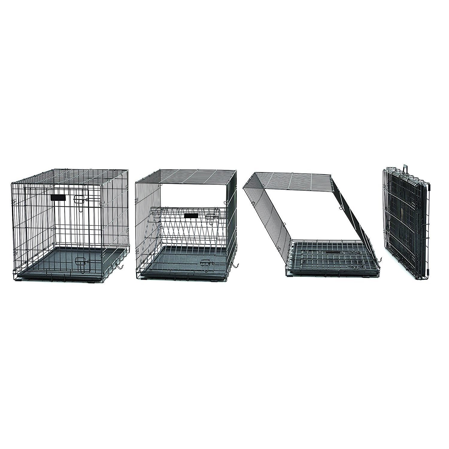 Midwest "Contour" Double Door Dog Crate with Divider image 2