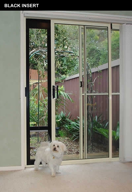 Patiolink Sliding Door Pet Panel Insert & Flap + Locking Bracket for Doors up to 2.1m image 2