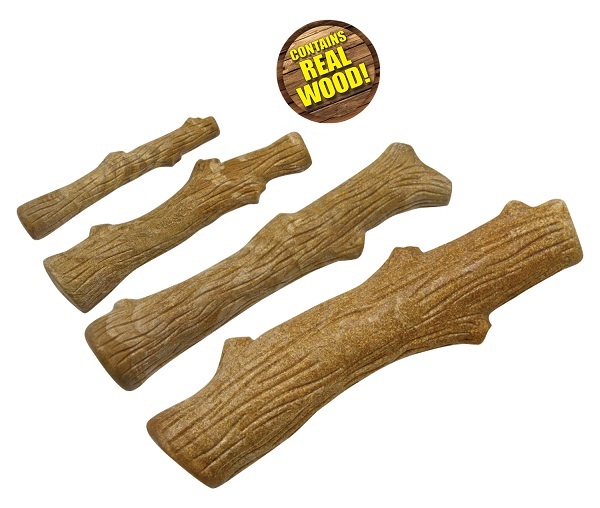 petstages dogwood stick dog chew toy large