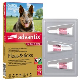 Advantix Spot-On Flea & Tick Control Treatment for Dogs 10-25kg - 3-Pack image 2