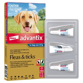 Advantix Spot-On Flea & Tick Control Treatment for Dogs over 25kg - 3-Pack image 2