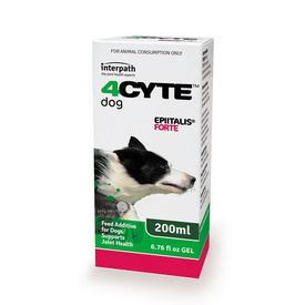 4CYTE Epiitalis Forte Gel Oral Joint Supplement for Dogs 50ml/100ml/200ml + Syringe image 2