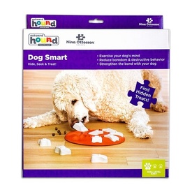 Nina Ottosson Interactive Treat Hiding Dog - The Smart in Orange image 2