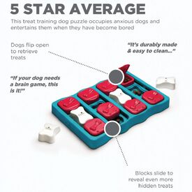 Nina Ottosson NEW Dog Brick Interactive Treat Dispenser Dog Toy  image 2