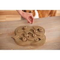 Nina Ottosson Smart Interactive Dog Toy - Dog Hide N Slide in Wooden Composite image 2