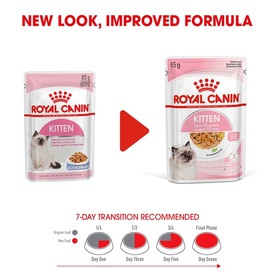 Royal Canin Instinctive Moist Kitten Food in Jelly x 12 Pouches image 2