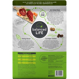 Balanced Life Enhanced Grain Free Kibble & Air-Dried Raw Dog Food - Kangaroo image 2