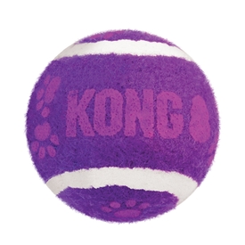 3 x KONG Active Tennis Balls with Bells Interactive Cat Toy image 2