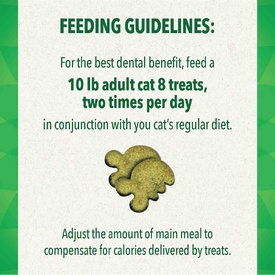 Greenies Feline Cat Dental Treats Succulent Shrimp Flavour 10 x 60g Packs image 2