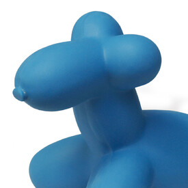 Charming Pet Latex Squeaker Dog Toy - Blue Balloon Dog - Large image 2