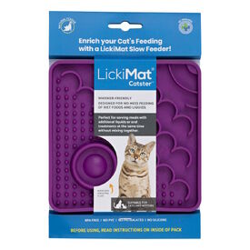Lickimat Catster Slow Food Bowl Anti-Anxiety Mat for Cats image 2