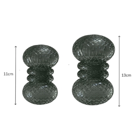 4 x KONG K-100 DuraMax Dumbbell Tough Squeaker Bounce Dog Toy - Large image 2