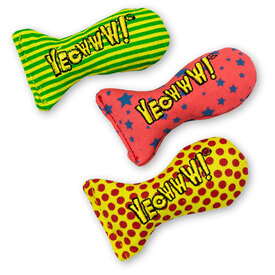 Yeowww! Cat Toys with Pure American Catnip - Tin of 3 Stinkies image 2