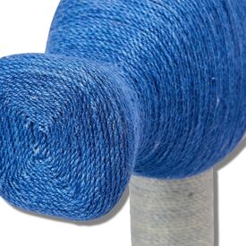 Petkit Sisal & Carpet Cat Scratch Post with Toys - Flying Fish image 2