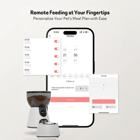 Automatic Pet Feeder with HD Camera image 2