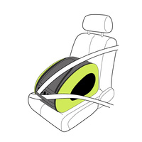 Ibiyaya EVA Pet Carrier/Wheeled Carrier - Apple Green image 2