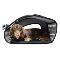 IBIYAYA 5-in-1 Combo EVA Pet Carrier/Pram/Stroller Backpack - Chocolate image 2