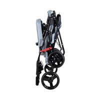 Ibiyaya Double Decker Pet Stroller for Multiple Pets - Silver Gray image 2