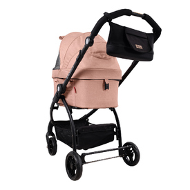 Ibiyaya CLEO Multifunction Pet Stroller & Car Seat Travel System - Coral Pink image 2