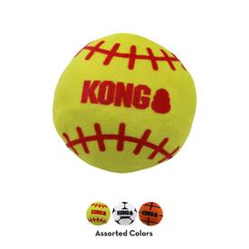 3 x KONG Sport Fetch Balls for Cats Bulk Assorted Colours Bulk image 2