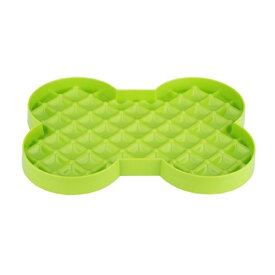 SloDog No Gulp Bone-Shaped Slow Food Bowl for Dogs image 2