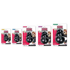 4 x KONG Classic Extreme Black Interactive Dog Toy - for Tough Dogs! - Medium image 2